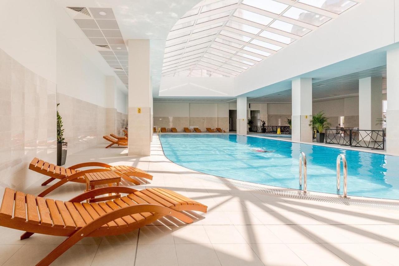 Merdz Spa & Fitness Sky Apartment Skopje Eksteriør billede