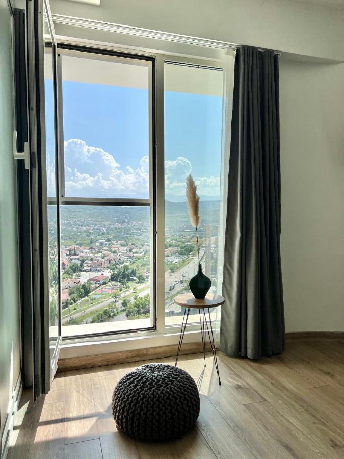 Merdz Spa & Fitness Sky Apartment Skopje Eksteriør billede